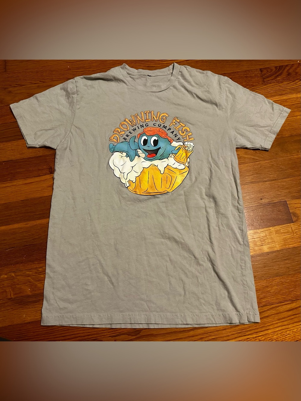 Brewery Graphic Tee - Drowning Fish Logo